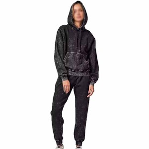 Ensemble de survêtements pour hommes 2026 – Nouveauté été unisexe en coton délavé à l'acide, disponible à la vente en ligne - Product Image 4