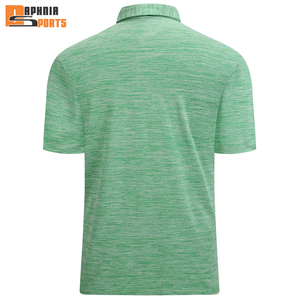 Camisetas Deportivas Personalizadas de 220 Gramos, Tejidas, 100% Algodón, Antiarrugas, con Botones al Frente, Manga Corta, Estampado Digital para Hombre - Product Image 3