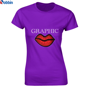 T-shirt personnalisé pour femme, t-shirt uni pour femme, impression personnalisée, 100% coton, t-shirts vierges, t-shirts graphiques pour femme - Product Image 2