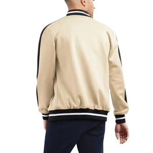 Veste universitaire unisexe de haute qualité, élégante, avec broderie OEME, fabriquée en mélange de polyester et de coton. - Product Image 3