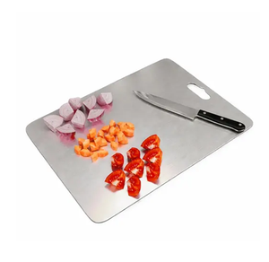 Planches à découper en acier inoxydable sur mesure de grande taille pour comptoir de cuisine – Produits phares – Ustensile de cuisine – Compatible lave-vaisselle - Product Image 2
