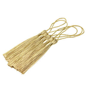 Borlas de Hilo Metálico de Alto Rendimiento con Color Personalizado, Borlas de Hilo Metálico al por Mayor con Marca Privada - Product Image 1