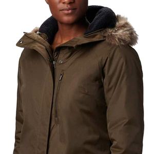 Best Quality Canvas <b>Quilted</b> Parka <b>Jacket</b> with Stand Collar and Front Logo Customizable Design for Men/Unsex 2026 - Product Image 4