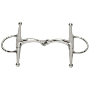 Venta al por mayor de bocados de acero inoxidable de alta calidad con mordaza completa negra y puerto medio, tipo Western, para equitación, OEM ODM Ski - Product Image 1