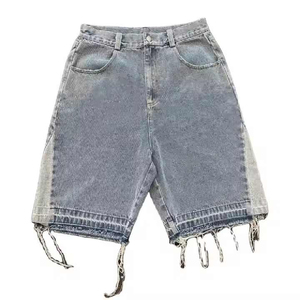 Short en jean personnalisé pour homme, shorts en jean de haute qualité, design et logo personnalisés acceptés, service OEM, prix de gros - Product Image 1