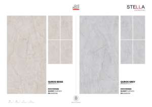 Azulejos de Porcelana Urbanos Contemporáneos 60X120CM 600X1200MM 24X48 Acabado Brillante Gran Formato Superficie Elegante Premium Para Interiores - Product Image 3