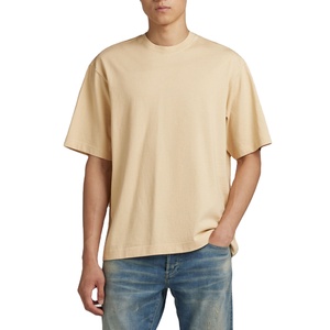 Camiseta de algodón casual con cuello redondo y corte oversize, precio mayorista económico, a la moda, servicio OEM, personalizada, de marca, manga corta, bajo precio. - Product Image 2