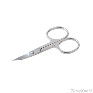Tijeras Profesionales para Cutículas de Acero Inoxidable con Mango Plateado en Forma Personalizada, para Manicura y Corte de Uñas - Product Image 2