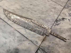 High Carbon Damascus <b>Kitchen</b> Knife Blank Professional Chef Blade for Private <b>Label</b> & Bulk Orders wholesale supplier - Product Image 4