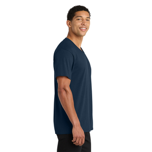 T-shirt pour homme à col en V, manches courtes, style décontracté, collection printemps-été, logo personnalisé, vêtements en gros, dernier design - Product Image 4