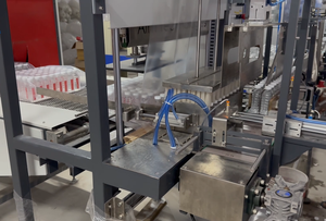 Máquina Envolvedora Termoencogible Semiautomática de Acero Suave Azul de 13.5 Kw y 3 Fases, Accionada Eléctricamente, para Envasado de Alimentos y Bebidas con Lámina LDPE - Product Image 5