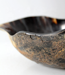 High Quality Eco-Friendly Polished Buffalo Horn Bowl Kitchenware Serving Bowls Natural Material <b>Large</b> Long Size Customizable - Product Image 4