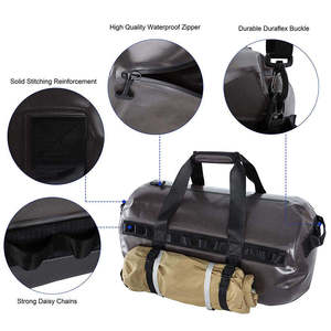 Bolsa de Lona Táctica de Poliéster, Menos de 20L, Asas Dobles, Ligera, Forma Ovalada, Asa Superior, Mochila de Viaje Unisex - Product Image 4
