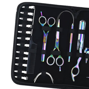 Kit Profesional de Herramientas de Acero Inoxidable para Extensiones de Cabello para Estilistas |   Alicates para microperlas, herramienta de bucles, tijeras de entresacar, clips - Product Image 4