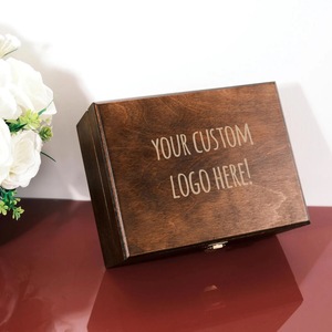Caja de Madera Rectangular Ecológica para Guardar Joyas y Regalos, Interior Suave para Artículos Delicados, Decoración de Mesa para Navidad y Año Nuevo Chino - Product Image 6