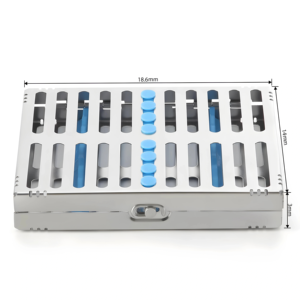 Bandeja de Esterilización para Cirugía Dental, Acero Inoxidable Premium, Autoclavable, Caja Organizadora de Instrumentos Médicos Quirúrgicos con Certificación CE ISO - Product Image 2