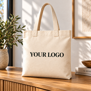 Bolsa de Tela de Algodón Personalizada con Logotipo, 18x20 Pulgadas, Reutilizable, Ecológica, 150/330 GSM, Suministro al por Mayor - Product Image 2