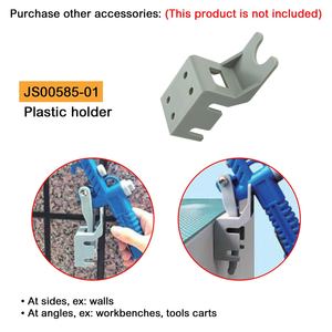 Pistolet à air comprimé en plastique haute pression JS00575 avec entrée PT de 1/4 pouce et buse coudée arrière pour votre marque - Product Image 6