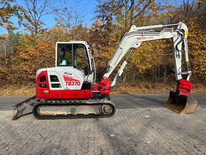 Excavadora Mini de Cadenas Takeuchi TB370 Usada, 3.5T, Alto Momento de Carga, Motor Listo para Operar, Eficiencia de Operación, Bomba Vickers, 2 Años de Garantía - Product Image 1