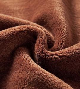 Tapis d'intérieur doux en laine marron tufté à la main, écologique, antibactérien, antidérapant, adapté aux animaux domestiques, abstrait, moderne, couleur unie, pour salon - Product Image 2