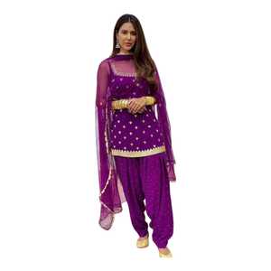 Robes Anarkali Punjabi en gros, vêtements indiens et pakistanais, robe longue évasée, taille personnalisée, tenue de mariage festive - Product Image 1