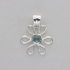 Colgante de Lapislázuli con Engaste de Plata de Ley 925, Clásico Solitario, Joyería Unisex para Uso Diario - Product Image 2