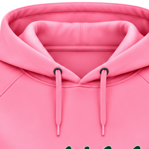   เสื้อฮู้ดสีชมพูสำหรับผู้หญิง สไตล์ลำลอง พิมพ์ลายตัวอักษร แขนยาว ใส่สบาย แฟชั่นสไตล์ชมรม - Product Image 3