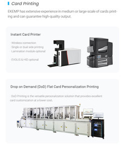 Printer Kartu ID Kecepatan Tinggi dengan Laminasi Engraver untuk Solusi Pencetakan Kartu yang Aman dengan Hologram dan Pengkodean - Product Image 2