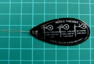 DK-401 Needle Threader | Vintage Fancy Stainless Steel Eco-Friendly Needle Threader with Wire Loop Simple Portable <b>Sewing</b> Tool - Product Image 4