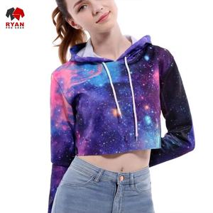 Ryan Pro Gear – Nouveaux sweats à capuche pour femmes, crop top respirant et élégant, couleur personnalisée, grandes tailles, services OEM et ODM - Product Image 5