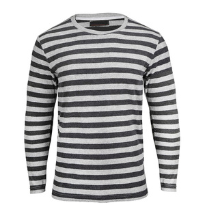 T-shirt personnalisé vintage délavé à l'acide, col rond, manches courtes, coupe classique pour homme, 100 % coton, haute qualité, respirant, séchage rapide - Product Image 5