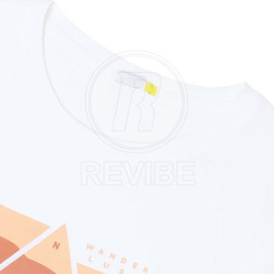 เสื้อยืดแฟชั่นลำลองพรีเมียมทรงโอเวอร์ไซส์ ผ้าแคนวาสพิมพ์ลายสีพื้น พร้อมสีที่เลือกเองได้ ผลิตจากผ้าฝ้าย 100% ระบายอากาศได้ดี สวมใส่สบาย - Product Image 5