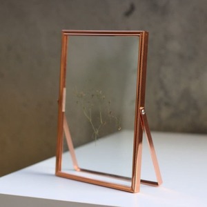 Metal And Glass Photo <b>Frame</b> Decorative <b>Picture</b> Holder for Home Display and Anniversary Gift Collection - Product Image 3