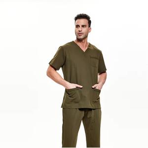 Uniforme de Hospital Personalizado, Traje de Enfermería, Ropa de Trabajo Médica, Mono para Enfermeros, Talla Grande, Conjuntos de Uniformes - Product Image 1
