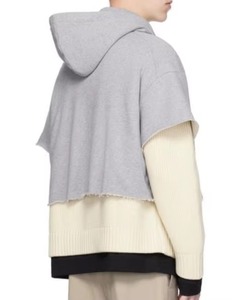 Sweat à capuche double couche de haute qualité pour hommes et femmes, coupe oversize, collection hiver, coton épais, style streetwear décontracté, fabrication usine - Product Image 4