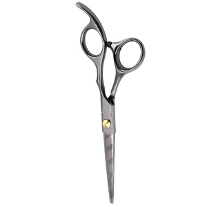 Ciseaux de coiffure professionnels en acier inoxydable à pointe affûtée pour droitiers, manche long, non pliables, pour usage en salon, Ryzer - Product Image 2