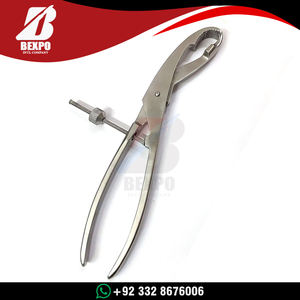 Pinza Quirúrgica Manual para Sujeción de Huesos, Pinza Ortopédica de Acero Inoxidable, Portaagujas, Certificación CE - Product Image 6