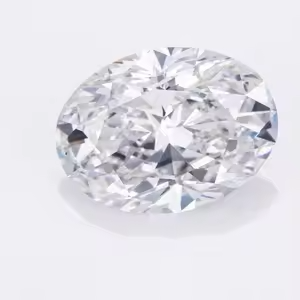 Diamante cultivado en laboratorio con corte ovalado, piedra suelta para la fabricación de joyas - Product Image 2