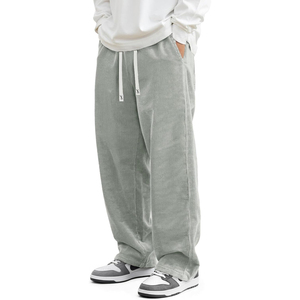 Pantalon cargo en toile décontracté, confortable et respirant, nouvelle arrivée, très demandé, avec poches, service OEM, 100% coton, protection UV - Product Image 5