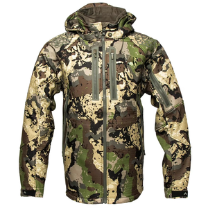Veste de chasse d'hiver unisexe GRACE SIGN, camouflage, isolée, thermique, couche intermédiaire, fermeture éclair intégrale, coupe-vent, motif imprimé, polyester chaud - Product Image 4