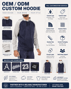 2026 Spring New High Quality Men's Slim Fit Yarn Dyed Custom Logo Casual <b>Hoodie</b> with <b>Polyester</b>/Cotton Fleece - Product Image 6