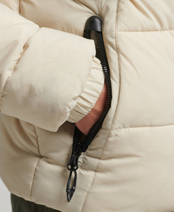 Relaxed Fit Hooded <b>Waterproof</b> Winter Canvas <b>Padded</b> Lightweight Custom Embroidery Logo Front Casual Wear Solid Color <b>jacket</b> - Product Image 6
