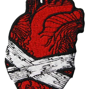 Écussons brodés personnalisés avec adhésif 3M, badges 3D, patchs entièrement brodés, étiquettes tissées à coudre ou thermocollantes pour sweats à capuche - Product Image 2