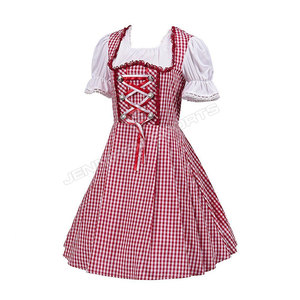 คลาสสิกเทศกาลอ็อกโทเบอร์เฟสต์เครื่องแต่งกายสำหรับผู้หญิงเลดี้บาวาเรียนเดรสดีร์นเดิลเครื่องแต่งกายคอสเพลย์ชุดฮาโลวีนแฟนซีปาร์ตี้เครื่องแต่งกาย - Product Image 2
