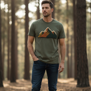 T-shirt vierge en gros avec impression en relief, qualité supérieure, streetwear homme, coton épais, vêtements graphiques avec logo personnalisé - Product Image 5