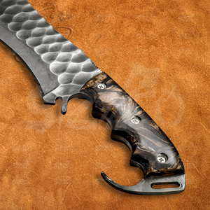 Cuchillo de Supervivencia Táctico de Acero Aleado 12C27 Hecho a Mano, de Grado Industrial, con Mango de Resina, para Caza y Bushcraft, OEM ODM - Product Image 4