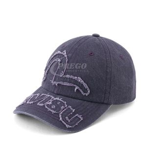 Servicio OEM, Gorra de Béisbol de Mezclilla Bordada, Estilo Desgastado, Personalizable, Cómoda, Nueva Llegada, Fabricada en Pakistán - Product Image 5