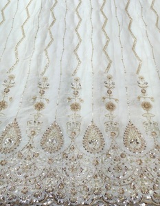 Tissu en viscose georgette de créateur très demandé pour la mode ethnique féminine, disponible au prix d'usine - Product Image 4