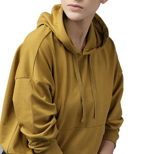 Sudadera con capucha de forro polar de 450 g/m² para mujer, personalizada al por mayor, con estampado gráfico para marcas de ropa urbana estadounidenses. - Product Image 1
