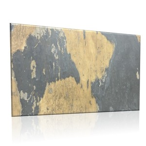 Eco Friendly Rustic Slate <b>Stone</b> Veneer Lightweight Flexible Wall Panel for Farmhouse Kitchen Bathroom Hotel Decoration - Product Image 2